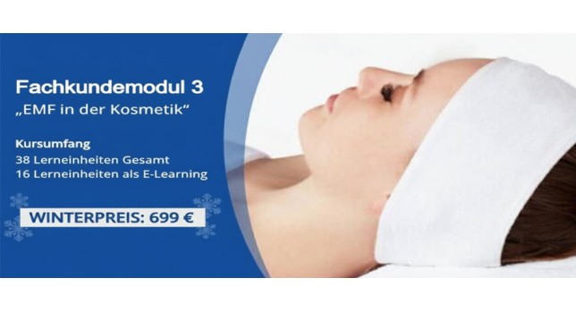 Fachkundemodul 3 "EMF in der Kosmetik"